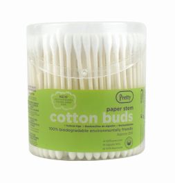Wholesale Pretty 100% Biodegradable Cotton Buds Paper Stem - Pack of ...