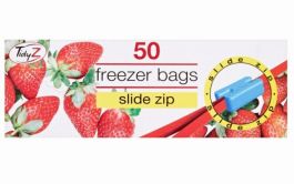 Wholesale Tidyz Large Clear Freezer Bags 200 Pack