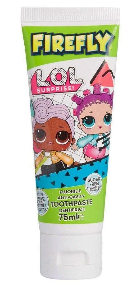 lol surprise toothpaste